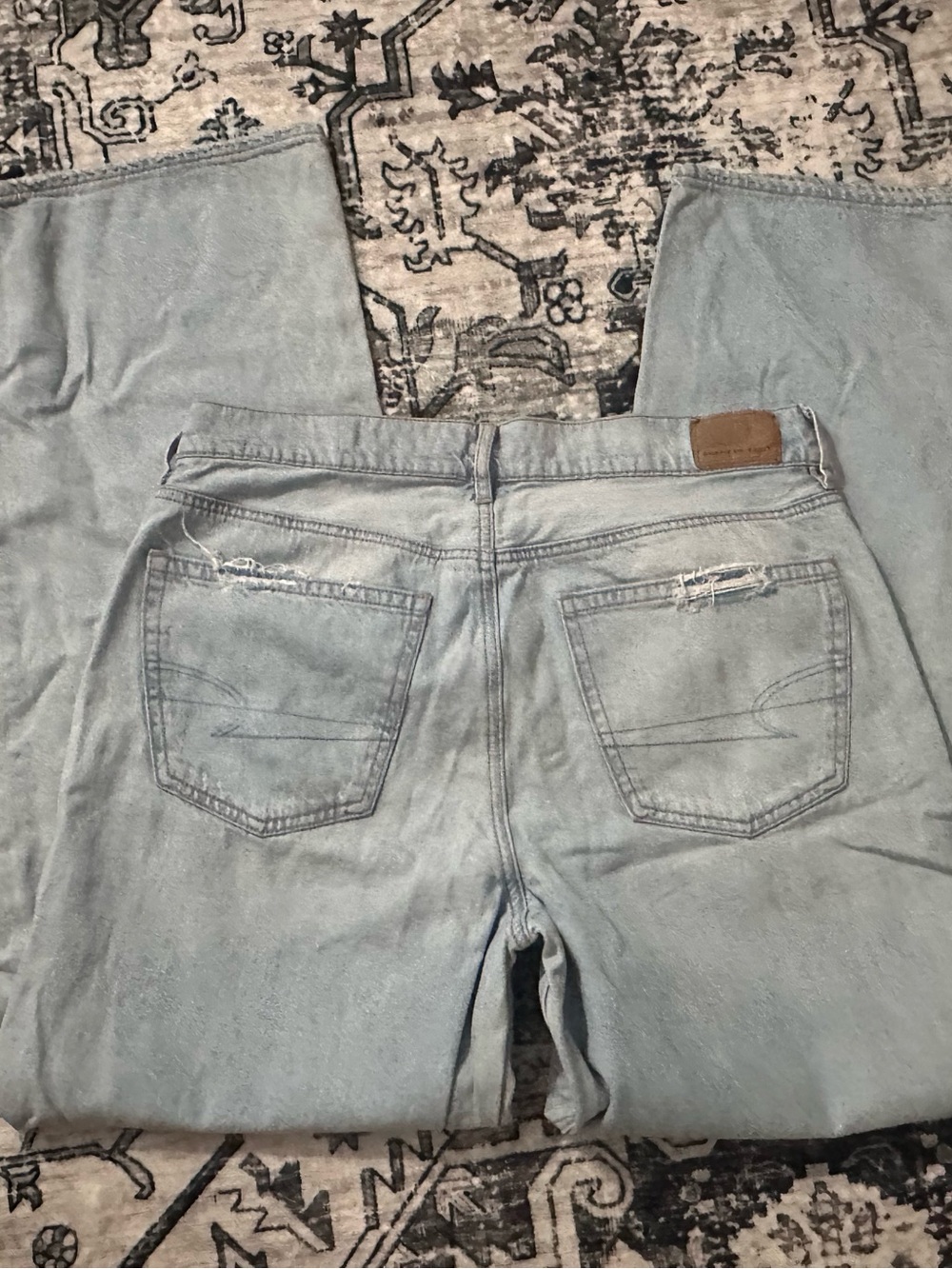 American Eagle Outfitters Light Blue Flare Jeans